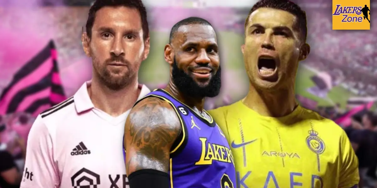 LeBron James chooses the GOAT between Messi and CR7