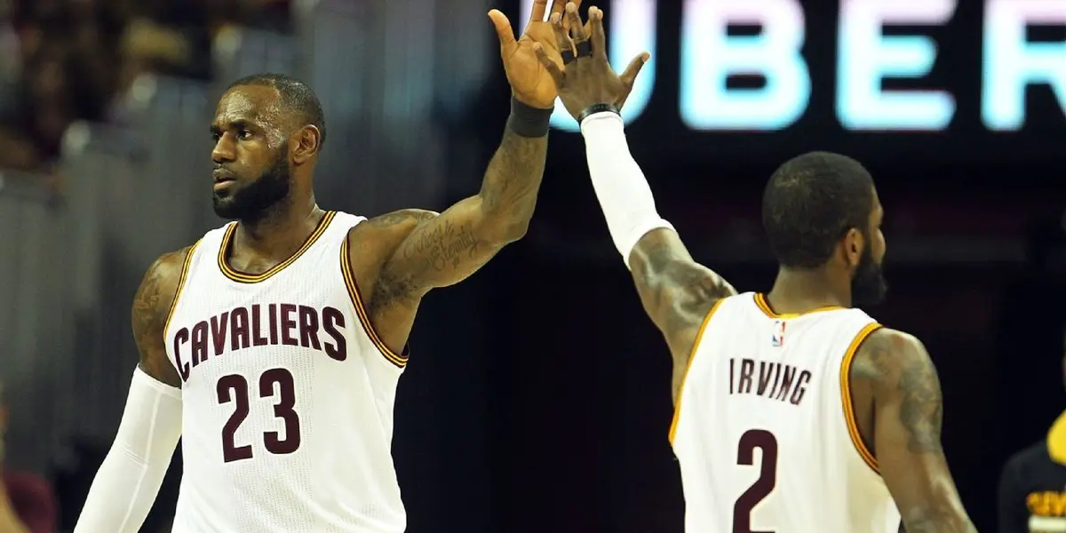 LeBron James decided to come to the defense of former teammate and all-star player Kyrie Irving.