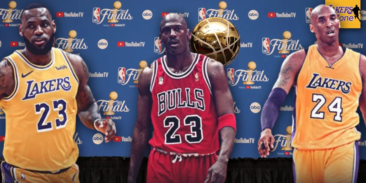 LeBron James, Michael Jordan and Kobe Bryant