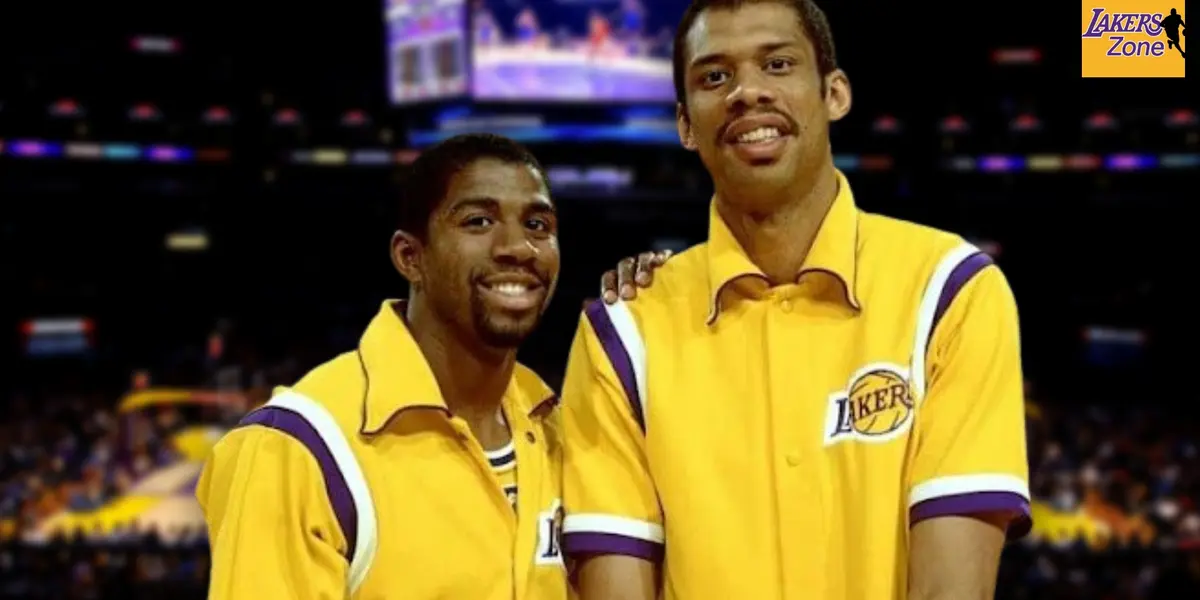 Magic Johnson & Kareem Abdul-Jabbar