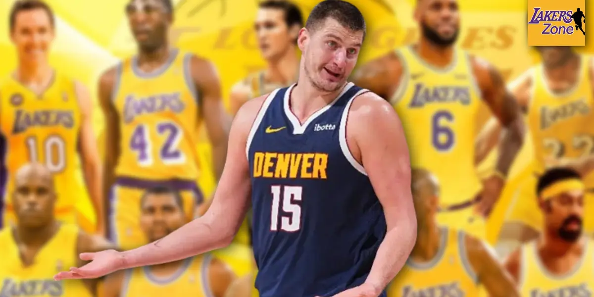 Nikola Jokic first eight year weren't as great as two Lakers legendary big men