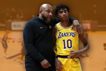 One of the Lakers players that finally got some playing time on the court was the sophomore, Max Christie