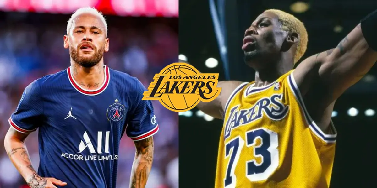 Rodman has a fame for being quite a character, and while the PSG superstar is a great player also has a controversial celebrity of his own