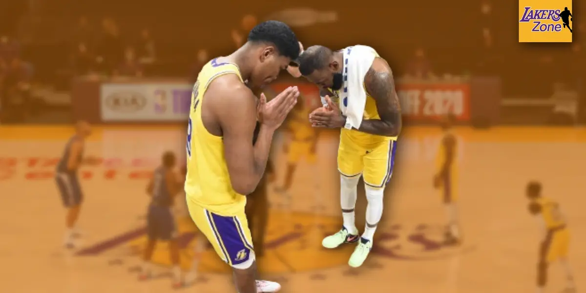 Rui Hachimura finally is a starter in the Lakers, LeBron's Reaction to the chang