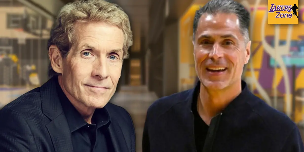 Skip Bayless and Lakers GM Rob Pelinka