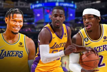 Some of the Lakers role players got a pickup game at Rico Hines basketball and have excited the fans