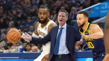Steve Kerr was sore after the Warriors lost to the Lakers