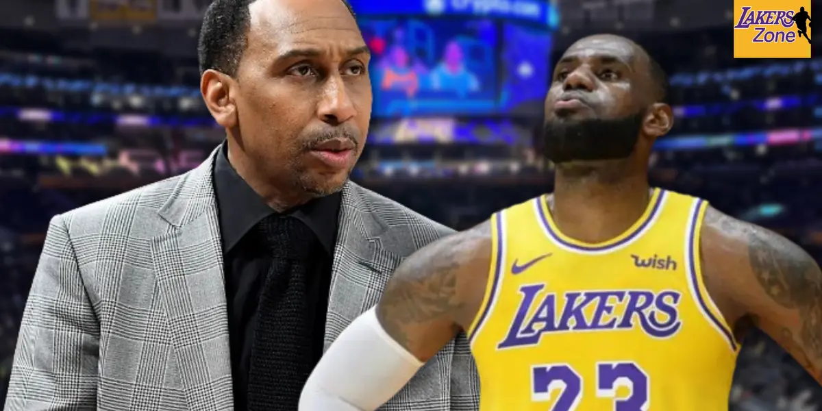 Stpehen A. Smith and LeBron James