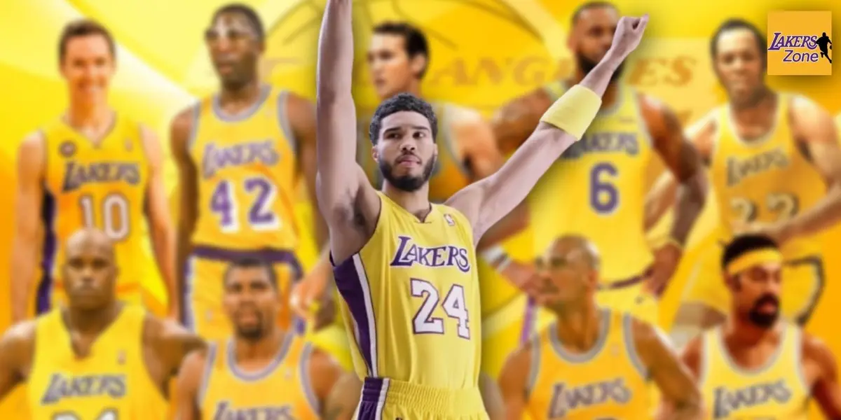 The Celtics star has picked 3 Lakers legends to be part of a hypothetical pickup game