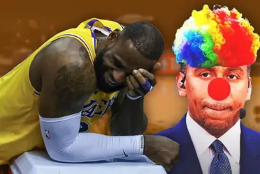 The ESPN NBA analyst Stephen A. Smith doubted LeBron James and the Lakers, he clowned himself