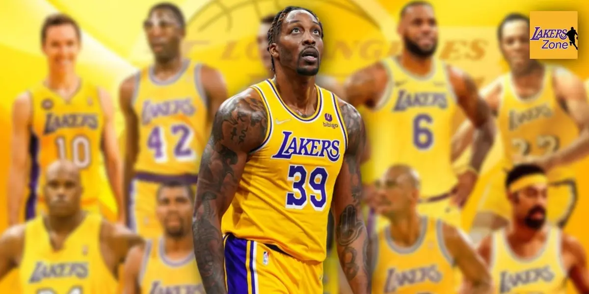 The former Lakers big man Dwight Howard doesn't have an NBA team for this season, but he has stirred up the internet with a controversial all-time Lakers defender ranking