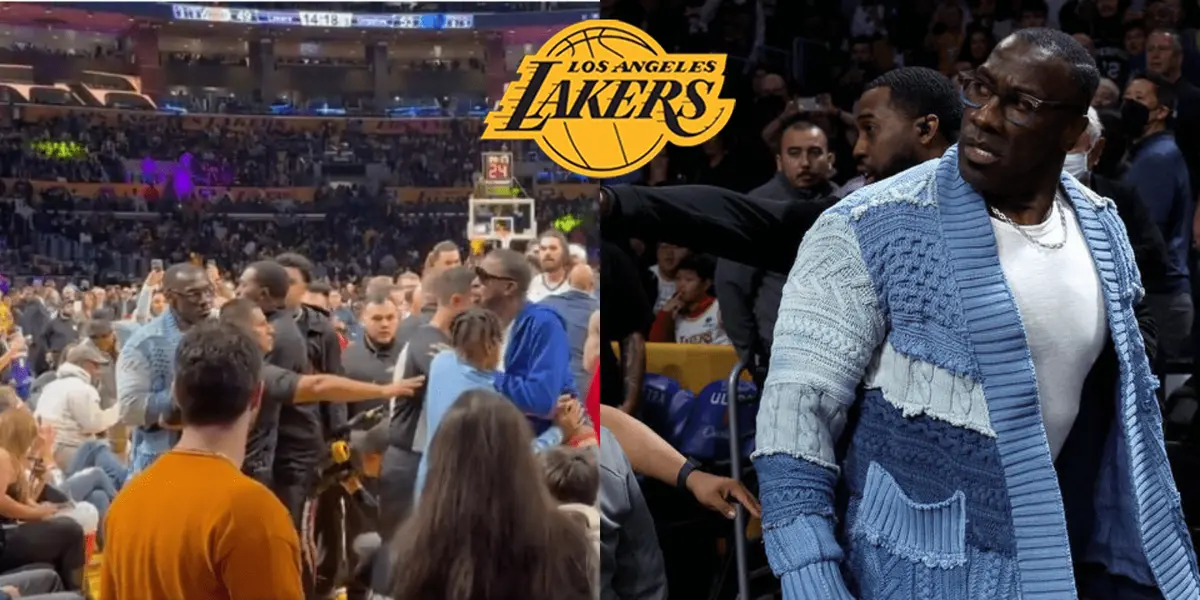 The Fox Sports ‘Undisputed’ co-host is a Lakers fan, and tonight in the half-time almost got into a fight for the team