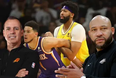 The LA Lakers are facing the Phoenix Suns with what is going to be their regular team rotation once the season starts