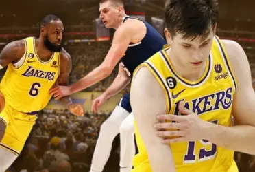 The LA Lakers are trailing by 3 points, but they were for more than ten. Austin Reaves has kept alive the team