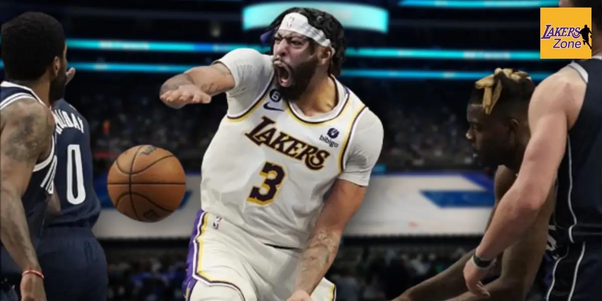 The LA Lakers didn't have the best first half of a game vs. the Dallas Mavericks, still, Anthony Davis has been impressive but has scared the team