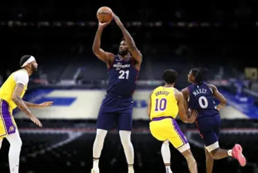 The LA Lakers had another humiliating blowout loss in the season, this time against the Philadelphia 76ers