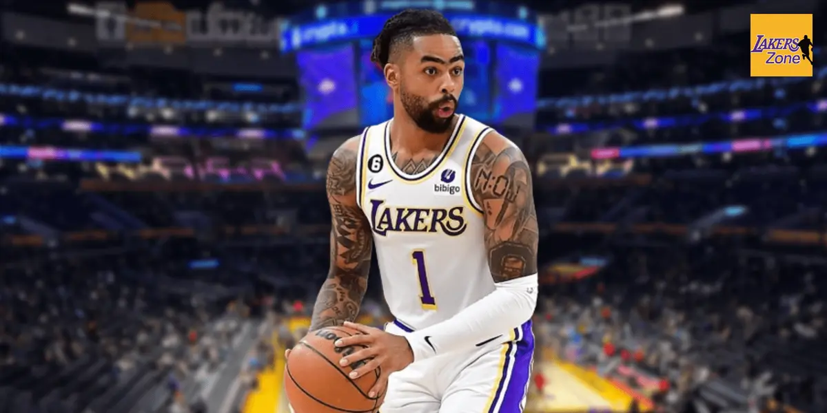 The LA Lakers PG D'Angelo Russell has shown he isn't 100% happy in the Lakers and could hurt his chances of staying in his starting role