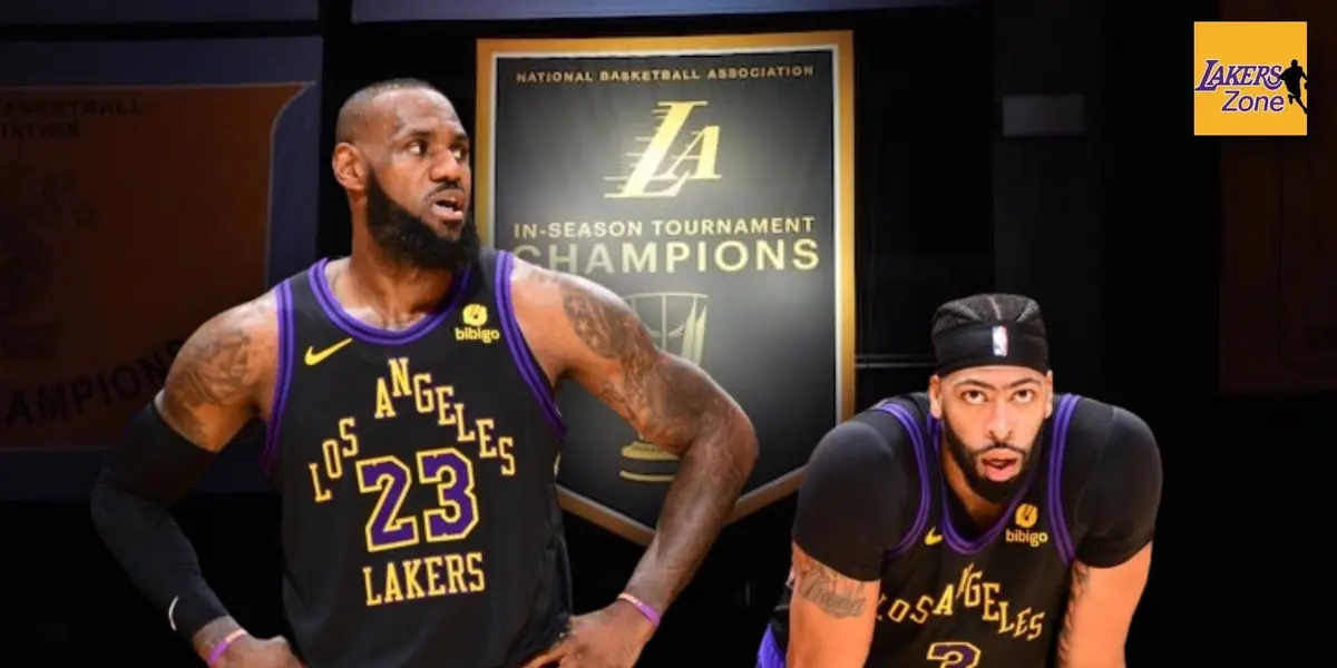 The LA Lakers unveiled on Monday night a banner for their IST championship in the middle of criticism by the rest of the NBA world