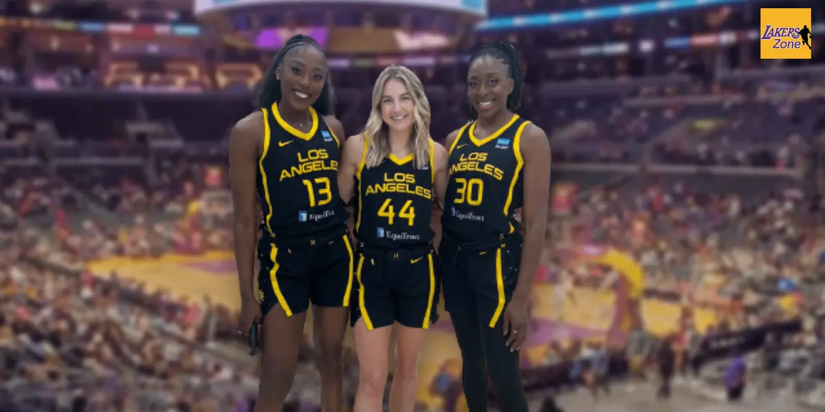 The LA Sparks are enthusiastic about starting the WNBA season soon, but today we congratulate one of the team's stars!