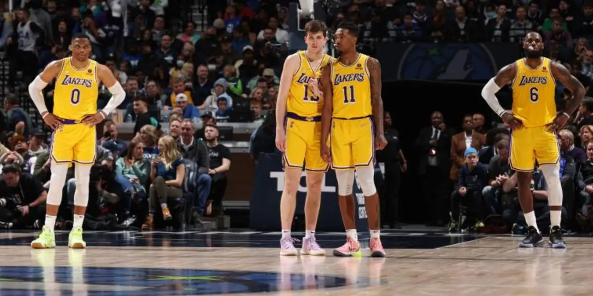 The Lakers are planning to start training camp with the roster they have, Russell Westbrook included.