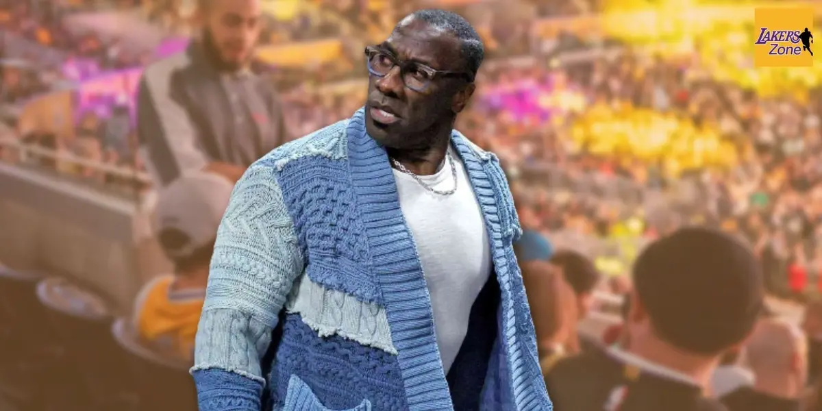 The Lakers are trailing in the first half by eleven points, and the team looks off; the fans are mad, and Fox Sports host Shannon Sharpe has spoken