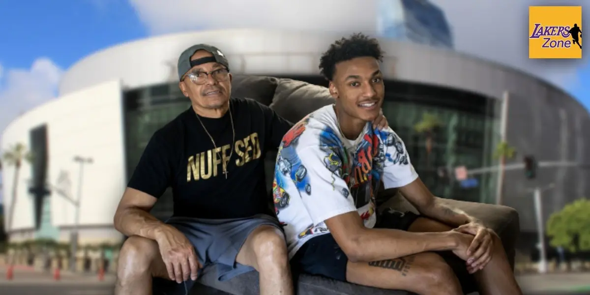 The Lakers' biggest fan recently saw his favorite team signing his son to make a dream come true