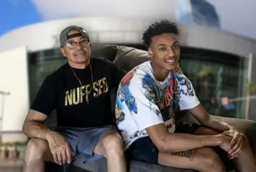 The Lakers' biggest fan recently saw his favorite team signing his son to make a dream come true