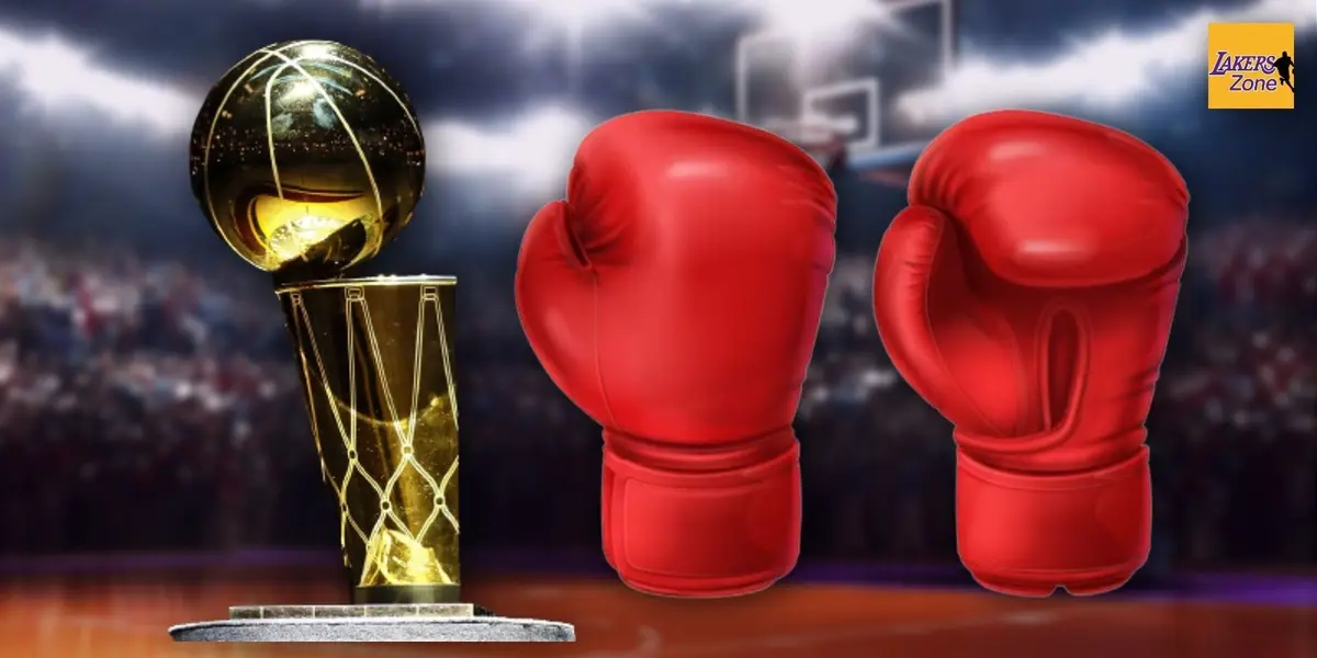 The Lakers have had a lot of different players through the years, like this Shooting Guard that has now become a boxer