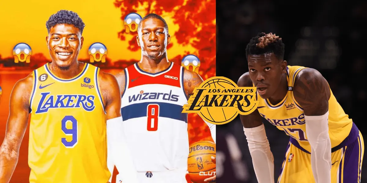 The Lakers PG Dennis Schroder was doing live streaming when he got the news of the trade between LA and Washington, this is his honest reaction