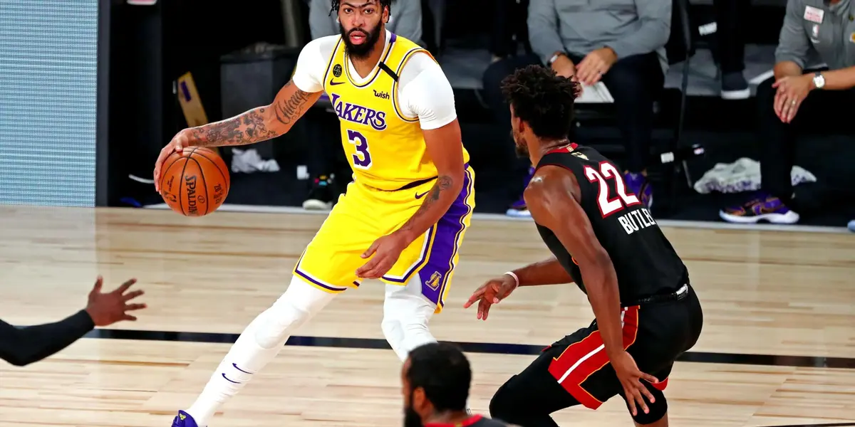 The Lakers player and one of the biggest stars of the team Anthony Davis reminds fans what he is capable of doing on the basketball court