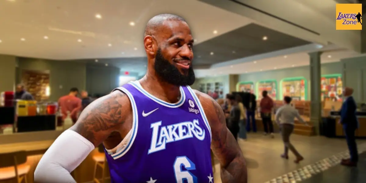The Lakers star is a billionaire but doesn't forget where he came from and has invested in helping his community, which now includes bringing them a particular Starbucks