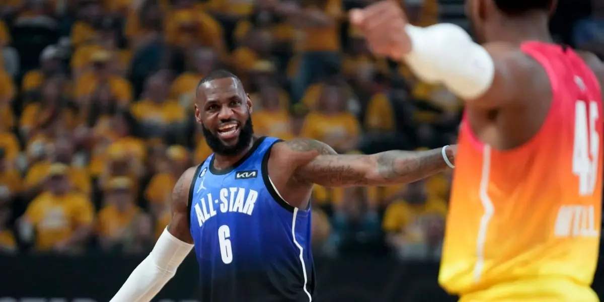 The Lakers star LeBron was the captain of an All-Star team in yesterday's game and scared everyone after sitting the 2nd half due to a hand injury