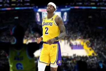 The Lakers starting five hasn't been complete because Jarred Vanderbilt's heel injury has prevented him from being in the starting five