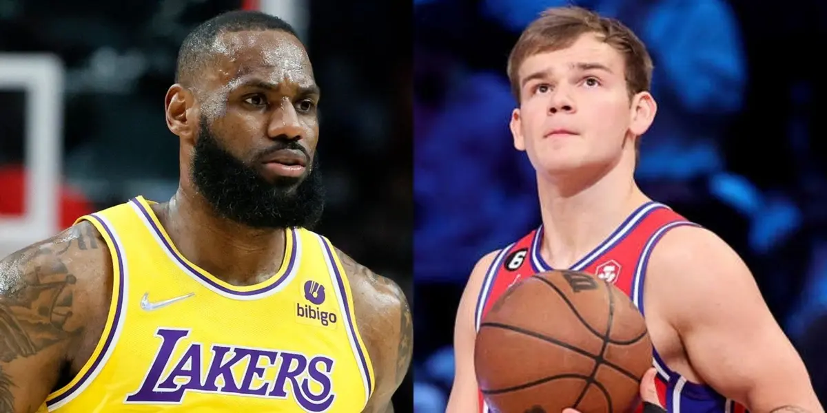 The Lakers superstar LeBron James has some high words for the former Laker Mac after his Dunk Contest performance in the All-Star weekend