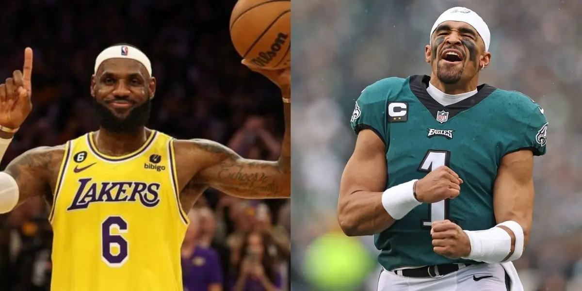The Lakers superstar LeBron James is a money-making machine, and the Eagles QB Jalen Hurts fortune pales in comparison