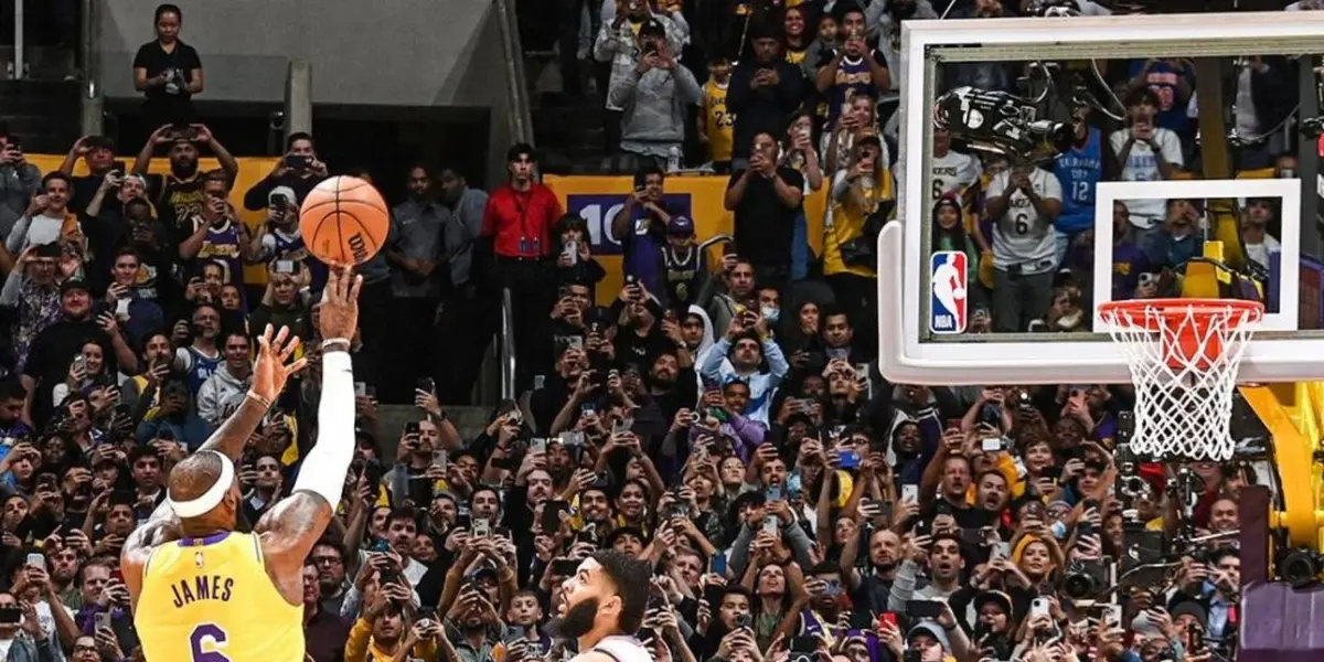 The Lakers superstar LeBron James made history this past Tuesday, but he also brought a curse with him to the Lakers