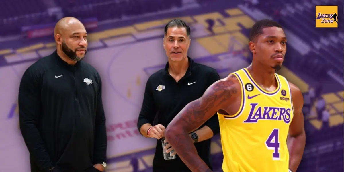 The Lakers want to re-sign Lonnie Walker for the next season, but there's a person that could prevent it from happening