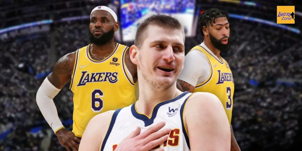 The Los Angeles Lakers are having a disastrous first quarter, and Nikola Jokic is doing whatever he wants with the team