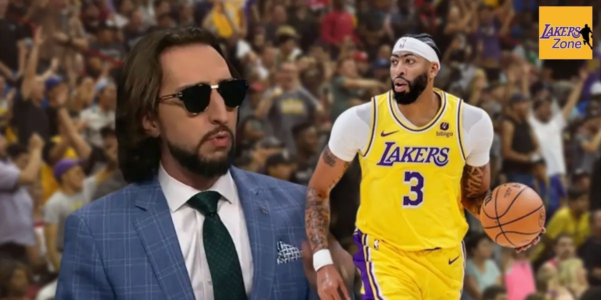 The Los Angeles Lakers are having a passing of the torch this season between LeBron and AD, but Wright believes the team should move away from it