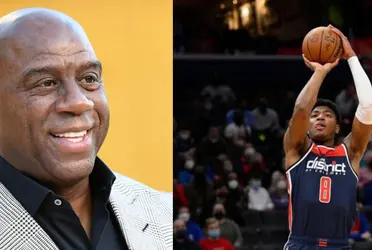 The Los Angeles Lakers finally made a significant trade this season after a lot of speculation, and the former President of basketball operation Magic, reacted to it