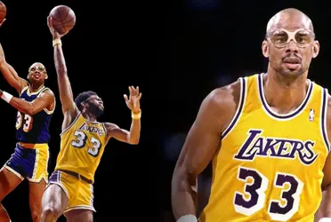 The Los Angeles Lakers saw their legend Kareem "pass" the torch on the scoring record to LeBron past Tuesday night and now commemorated the showtime era icon