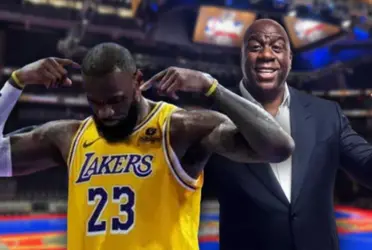 The Los Angeles Lakers showtime era legend Magic Johnson has gone hyped with the team's win in the In-Season Tournament