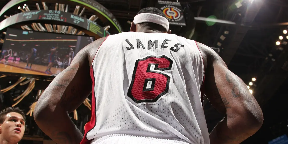 The Miami Heat plans to retire LeBron James number