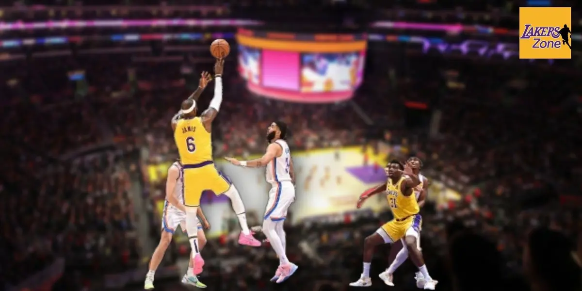 The NBA champ with the Nuggets and former Laker Thomas Bryant became a meme as he asked for the ball before LeBron broke the all-time scoring record