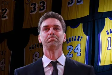 The two times champion with the Lakers, Pau Gasol, saw his jersey number to be retired as an homage to him, and he has shared his feelings about it