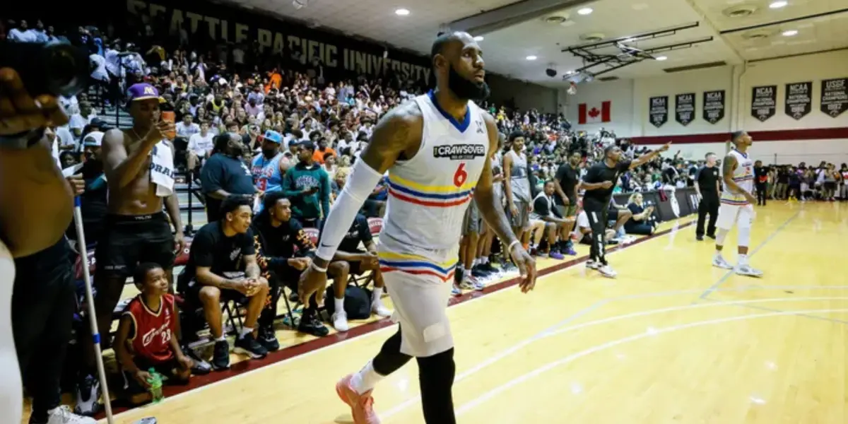 LeBron James reacts to disastrous CrawsOver Pro-Am league