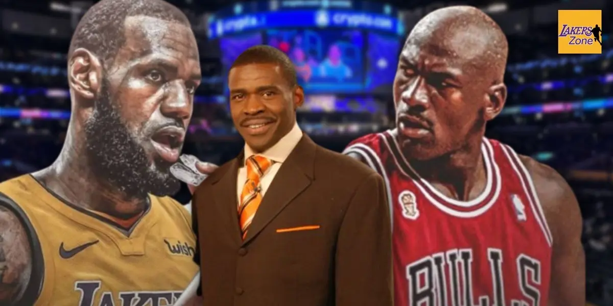 Yesterday morning the new Undisputed started and Michael Irvin opened up about who the GOAT for him